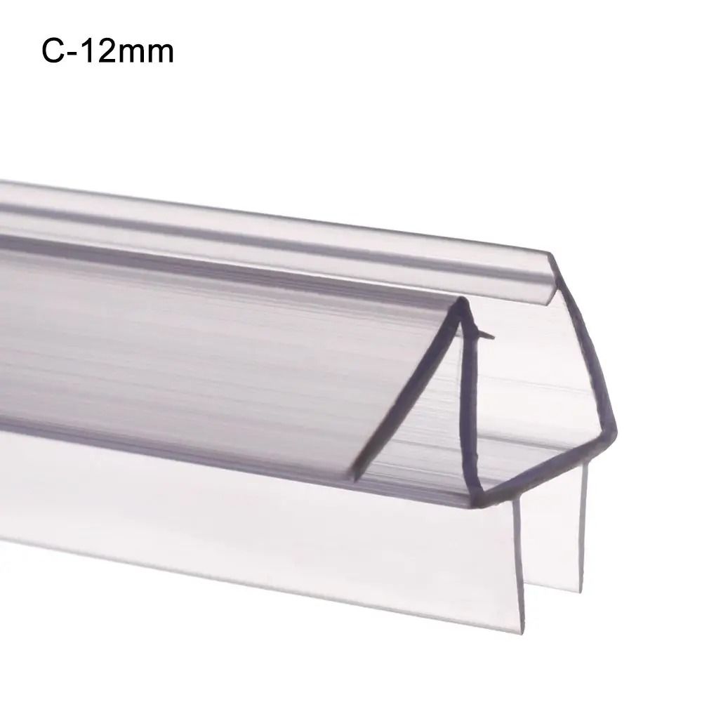 Shower Screen Door Seal Strip Water Baffle For Glass Doors
