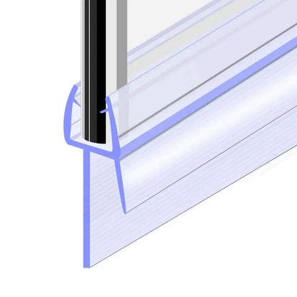 Shower Screen Door Seal Strip Water Baffle For Glass Doors