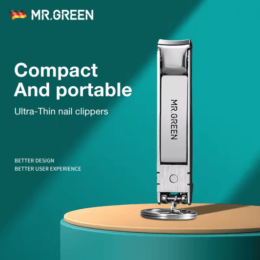MR GREEN Ultra Thin Travel Nail Clipper