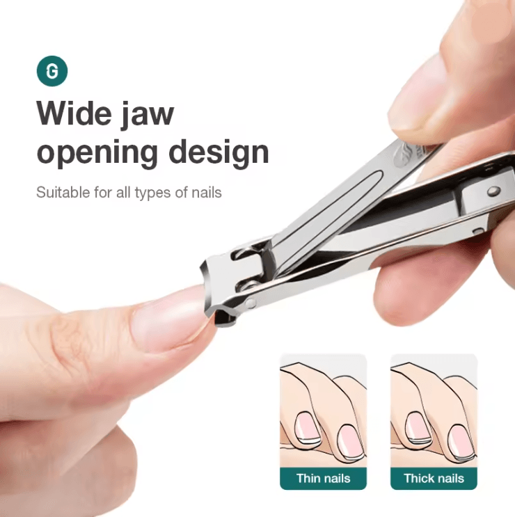 MR GREEN Ultra Thin Travel Nail Clipper