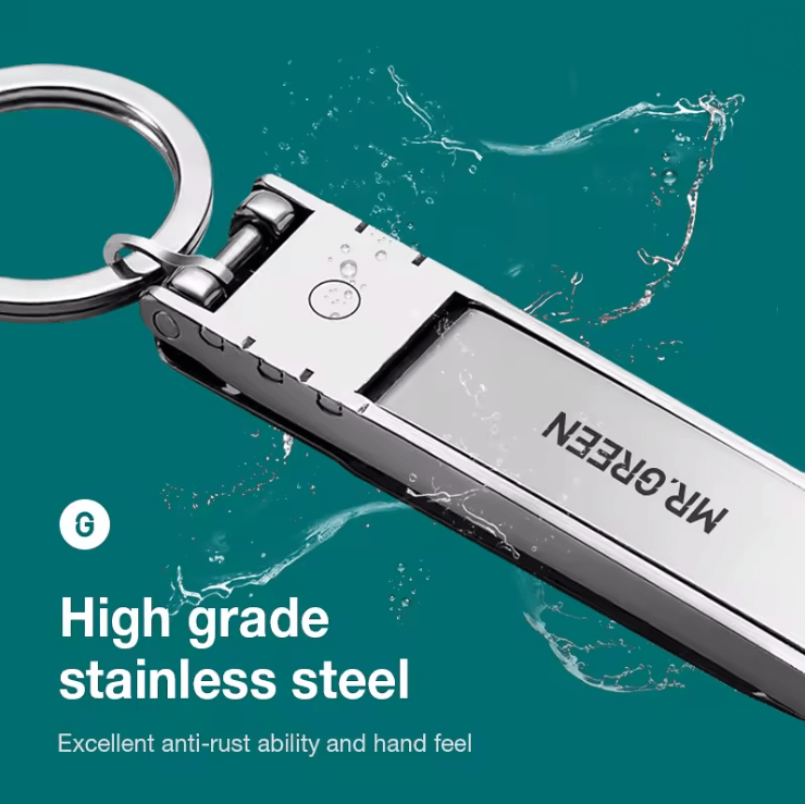 MR GREEN Ultra Thin Travel Nail Clipper