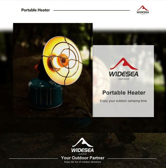 Widesea Portable Stainless Steel Camping Heater