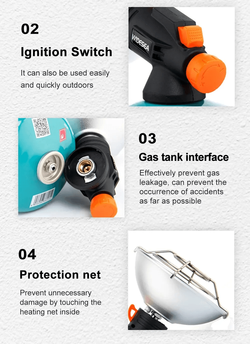 Widesea Portable Stainless Steel Camping Heater