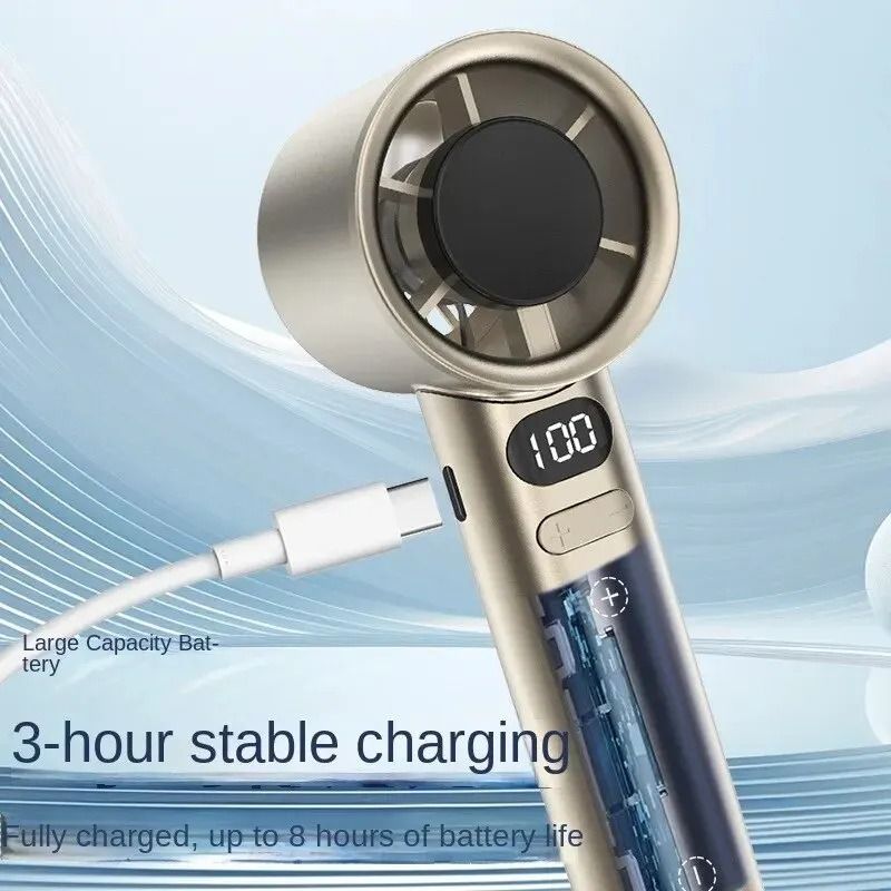 Portable Bladeless Handheld Fan