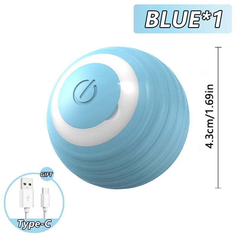 Interactive Smart Cat Toy Ball With Moving Tail