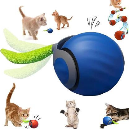 Interactive Smart Cat Toy Ball With Moving Tail