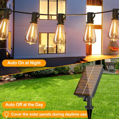 Solar Globe LED String Lights With Remote Control And USB Recharge