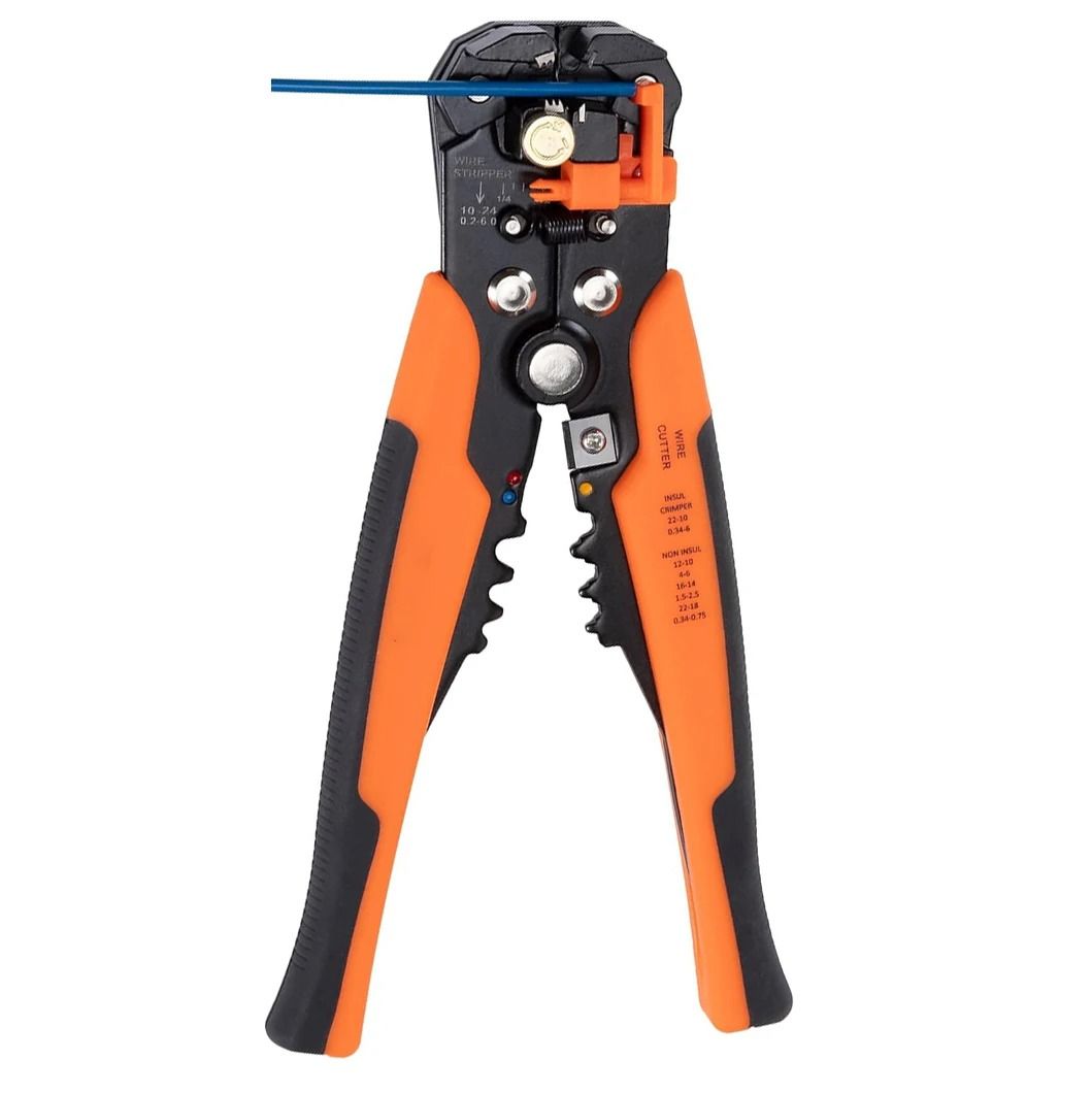 Automatic 5 in 1 Wire Stripper Cutter Crimping Multitool