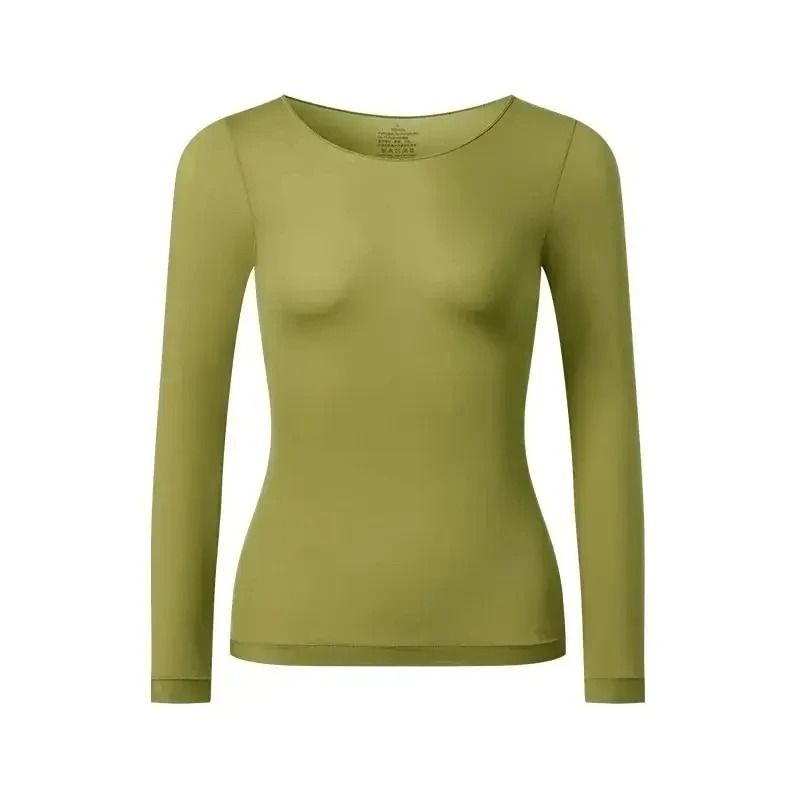 Womens Thermal Underwear Long Sleeve Winter Base Layer Shirt
