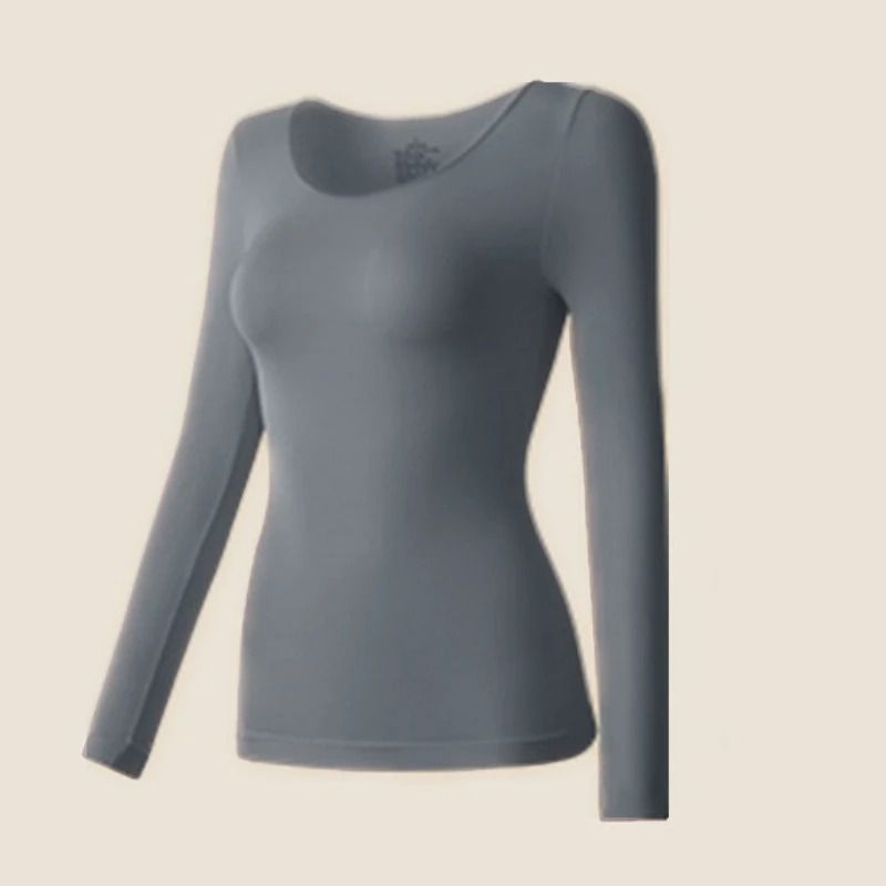 Womens Thermal Underwear Long Sleeve Winter Base Layer Shirt