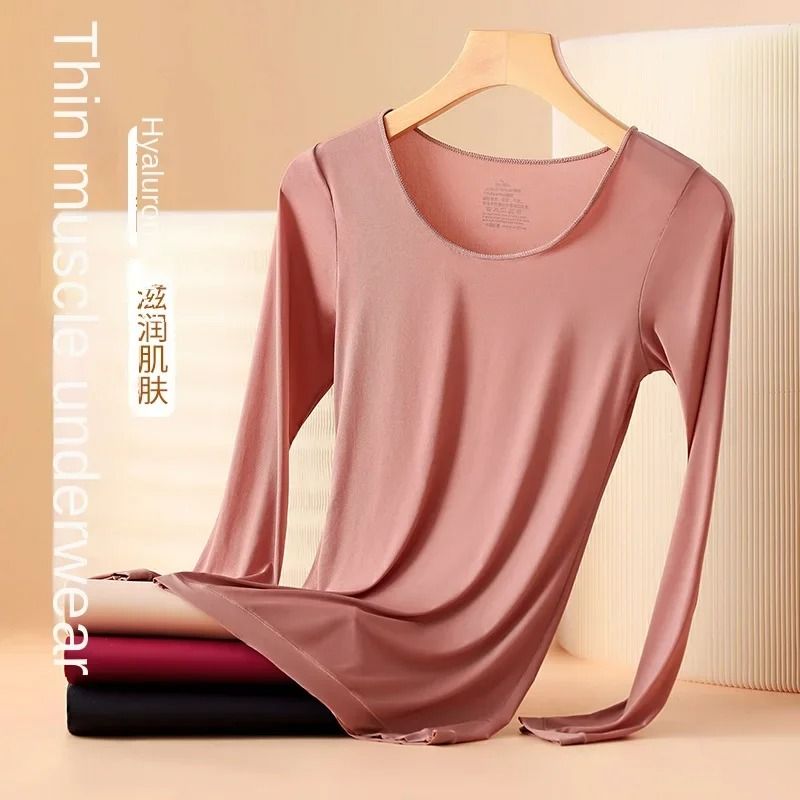 Womens Thermal Underwear Long Sleeve Winter Base Layer Shirt