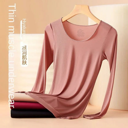 Womens Thermal Underwear Long Sleeve Winter Base Layer Shirt