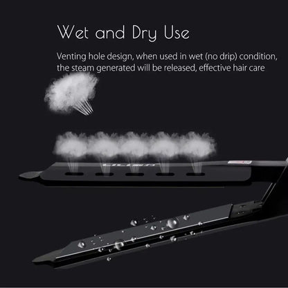 Dual-Use Hair Straightener and Curler – 4-Gear Portable Hair Styling Tool with Constant Temperature Control
