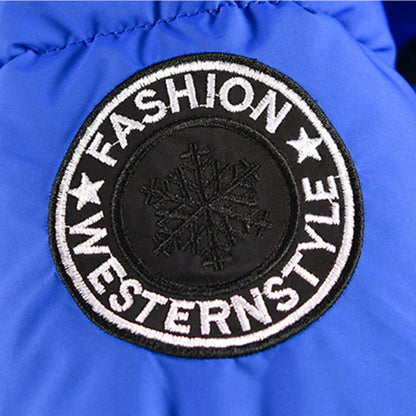 Boys Winter Jacket, Thicken Keep Warm Kids Coat, Fashion Zipper Hooded Jacket for Teenagers and Boys