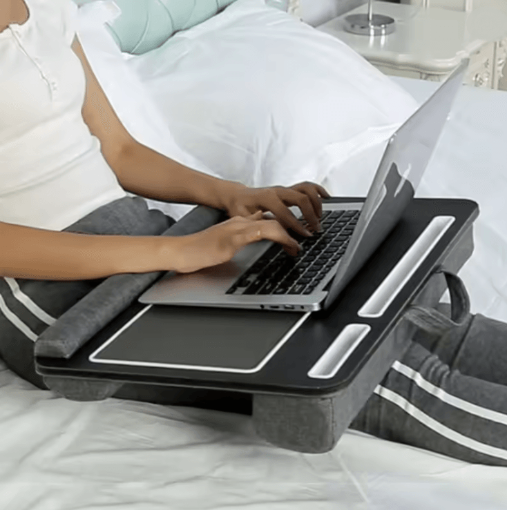 FlexiWork Multi Purpose Portable Laptop Desk with Built In Mouse Pad