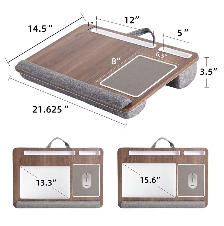 FlexiWork Multi Purpose Portable Laptop Desk with Built In Mouse Pad