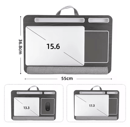 FlexiWork Multi Purpose Portable Laptop Desk with Built In Mouse Pad