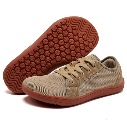 Wide Barefoot Shoes for Unisex Outdoor Running, Zero Drop Casual Minimalist Sneakers for Natural Comfort & Freedom