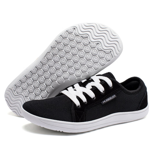 Wide Barefoot Shoes for Unisex Outdoor Running, Zero Drop Casual Minimalist Sneakers for Natural Comfort & Freedom