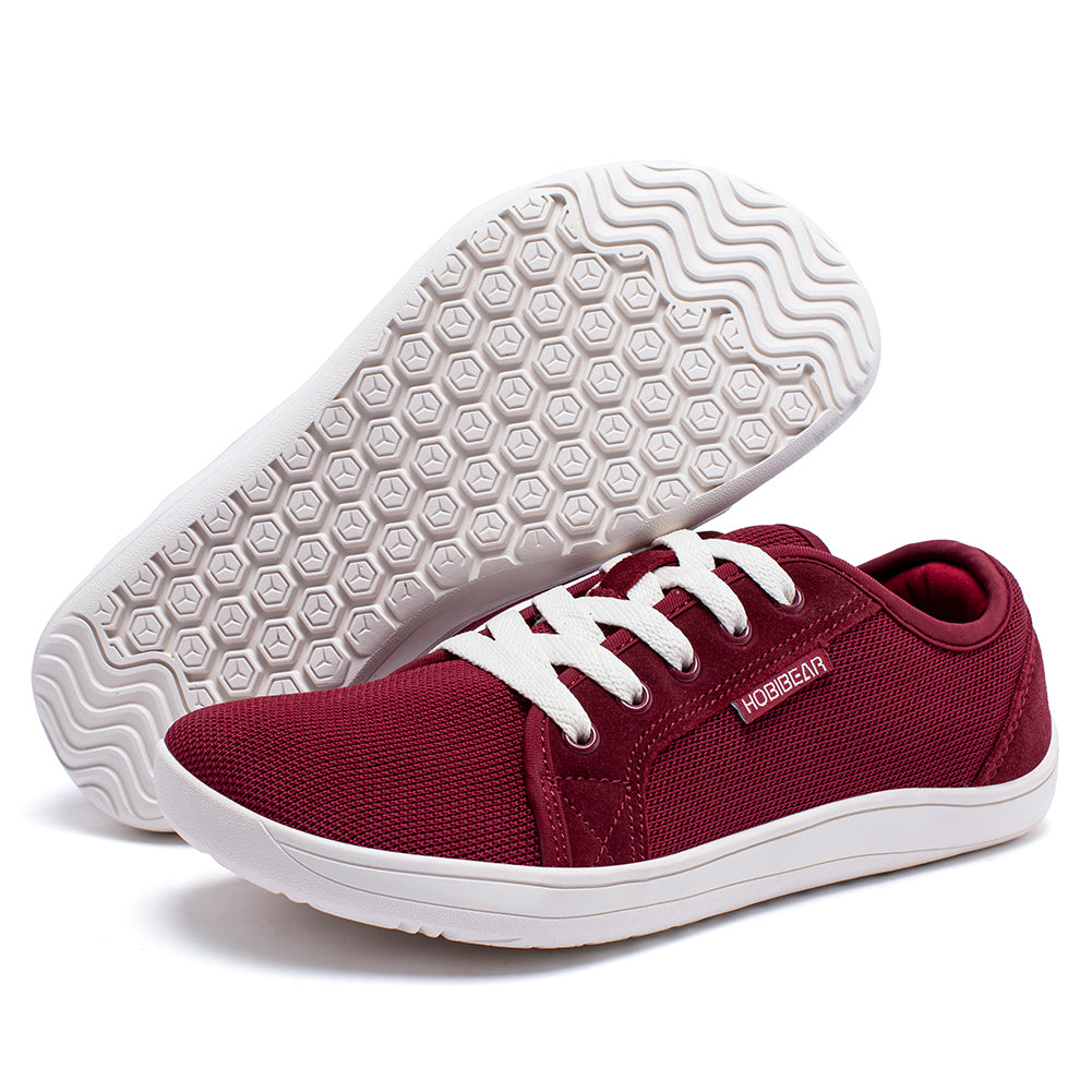 Wide Barefoot Shoes for Unisex Outdoor Running, Zero Drop Casual Minimalist Sneakers for Natural Comfort & Freedom