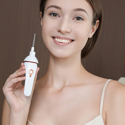 Painless Vacuum Ear Wax Pick Remover, Electric Ear Cleaner Cordless Luminous, Ear Cleaning Device for Kid Adult Health