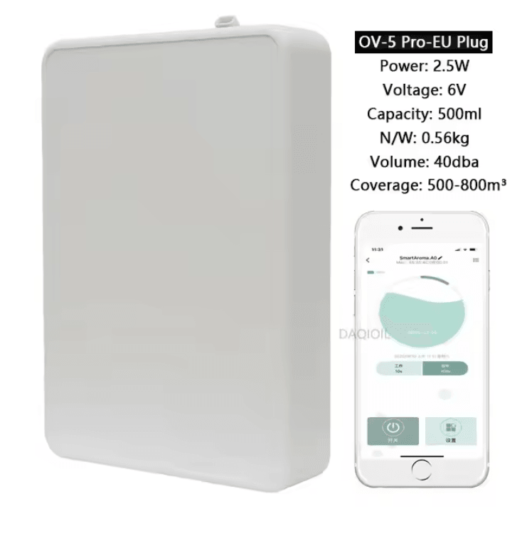 AromaLux 500ml Smart Waterless Essential Oil Diffuser Air Scent Machinediff