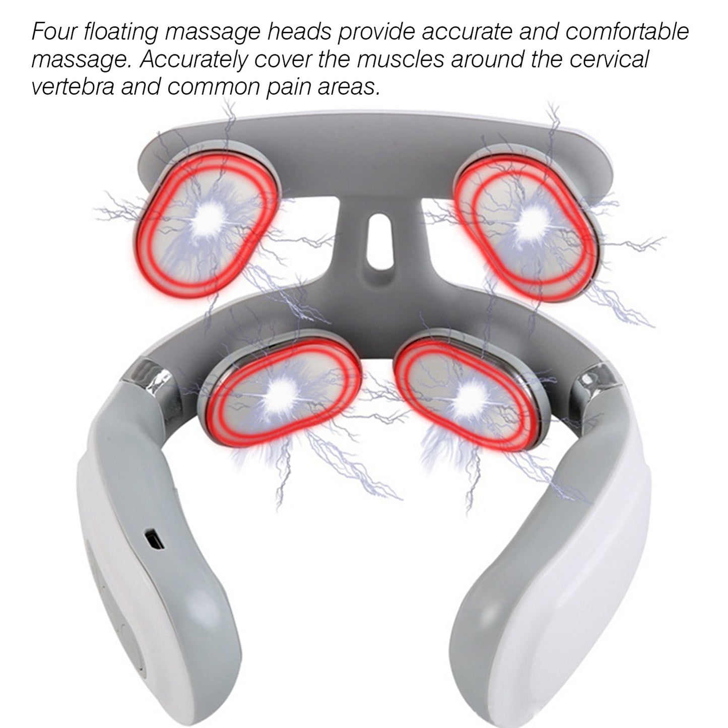 Cervical Spine Machine, Heating Machines, Neck Massage Machine, Vibration Hot Compress, 4 Head and Neck Protection