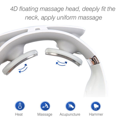 Cervical Spine Machine, Heating Machines, Neck Massage Machine, Vibration Hot Compress, 4 Head and Neck Protection