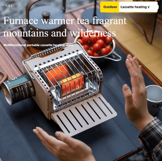 HeatMate Portable Mini Gas Camping Heater and Stove