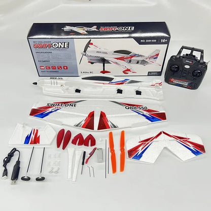 4CH RC Plane Brushless Motor Remote Control Aircraft