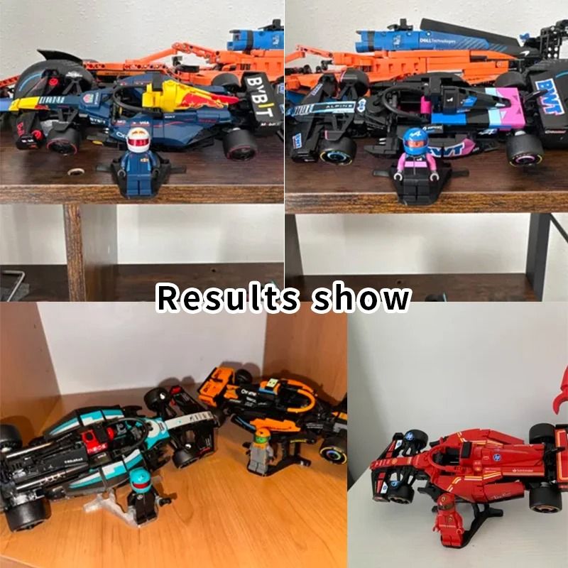 Foldable Display Stand for F1 Model Cars