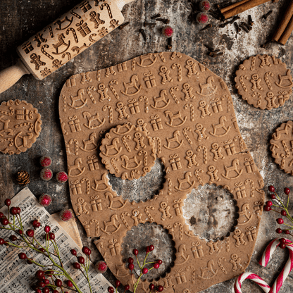 Christmas 3D Rolling Pin