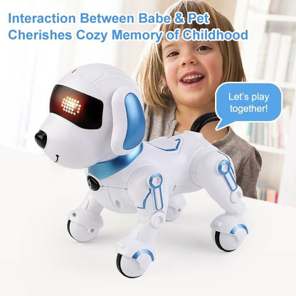 Programmable RC Robot Stunt Dog Toy