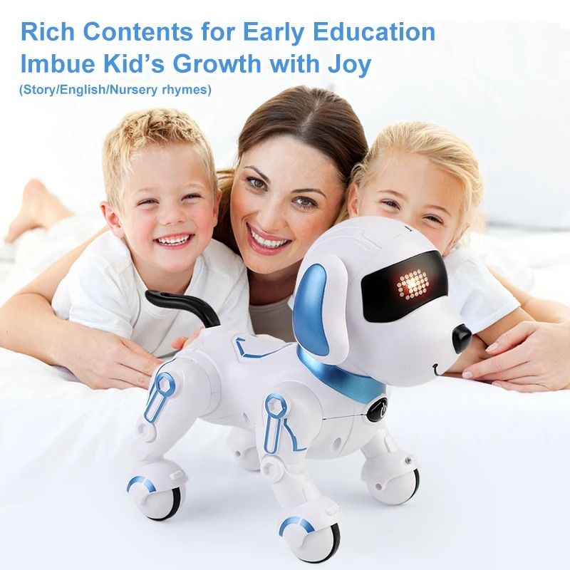 Programmable RC Robot Stunt Dog Toy