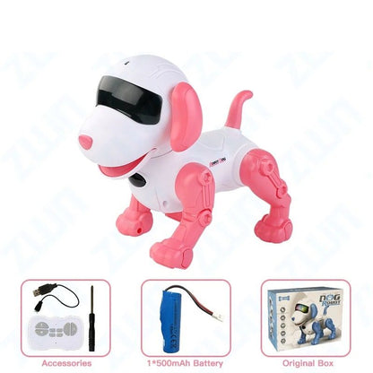 Programmable RC Robot Stunt Dog Toy