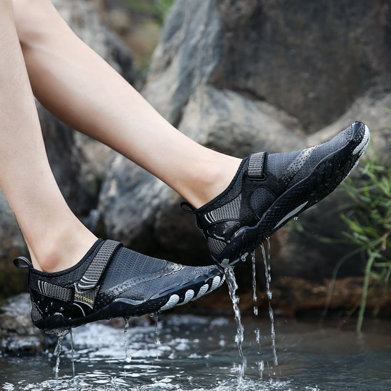 Mens Quick-Dry Wading Shoes, Lightweight Water Sneakers & Breathable Barefoot Outdoor Footwear for Swimming and Beach