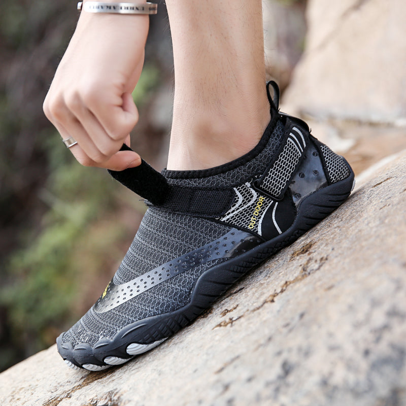 Mens Quick-Dry Wading Shoes, Lightweight Water Sneakers & Breathable Barefoot Outdoor Footwear for Swimming and Beach