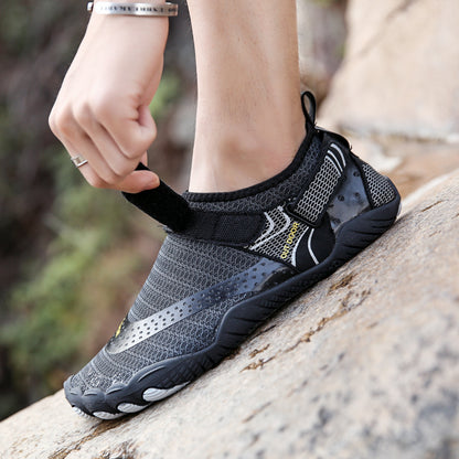 Mens Quick-Dry Wading Shoes, Lightweight Water Sneakers & Breathable Barefoot Outdoor Footwear for Swimming and Beach