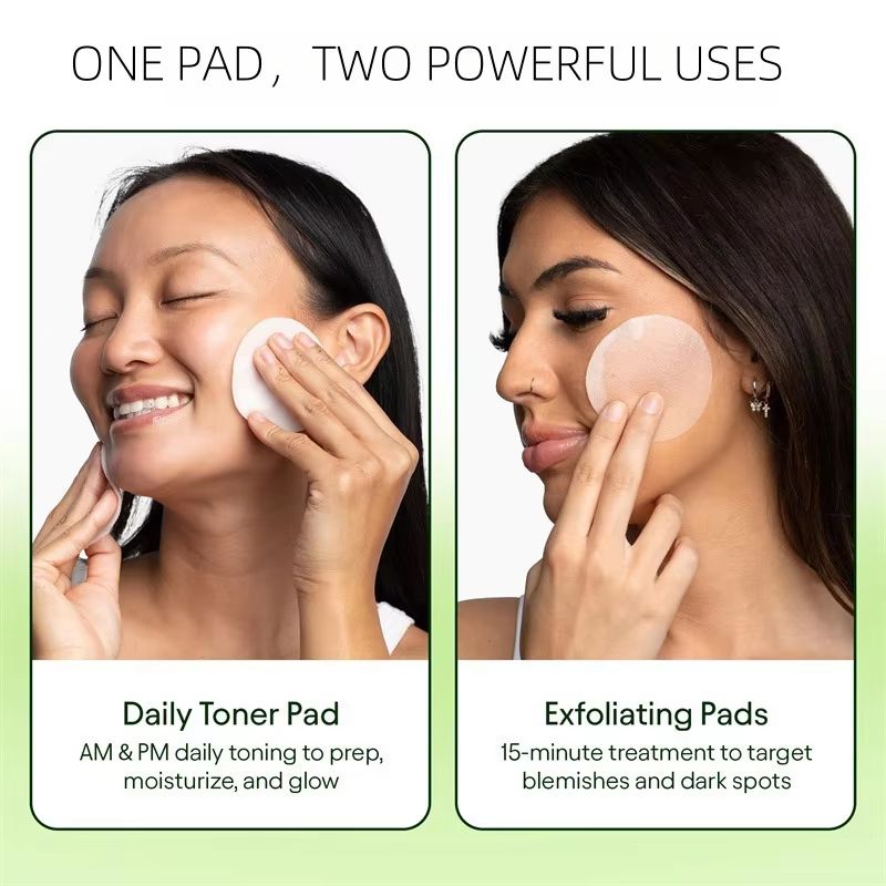 Anti-Aging Toner Pads – Dark Spot & Wrinkle Minimizing with Snail Mucin & Niacinamide