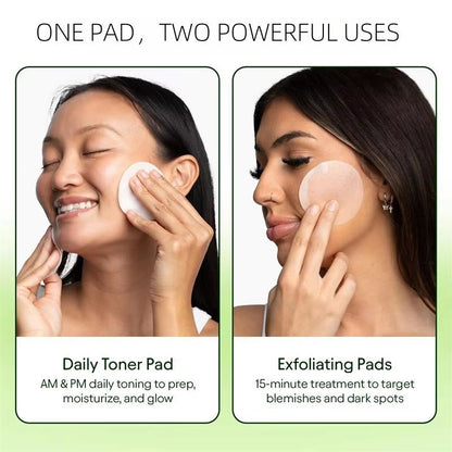 Anti-Aging Toner Pads – Dark Spot & Wrinkle Minimizing with Snail Mucin & Niacinamide
