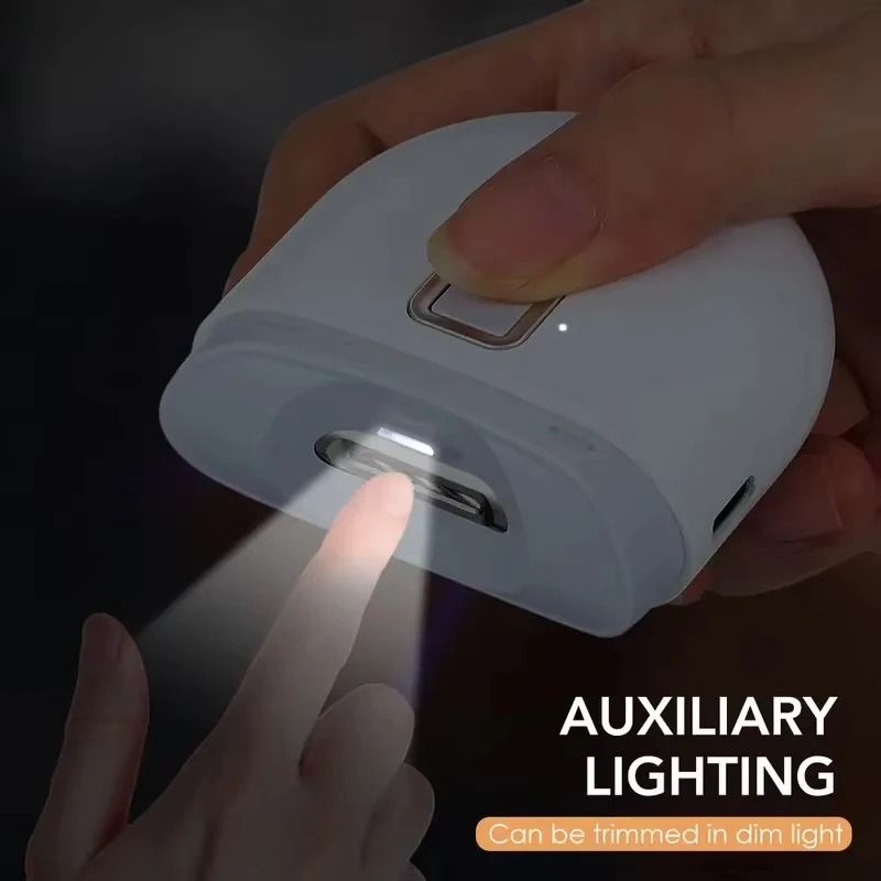 Electric Automatic Nail Clipper And Trimmer For Fingernails And Toenails