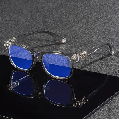 Classic Square Anti Blue Light Glasses for Reading and Computer Use
