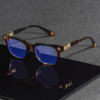 Classic Square Anti Blue Light Glasses for Reading and Computer Use