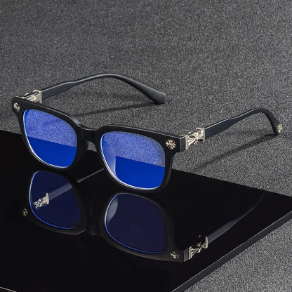 Classic Square Anti Blue Light Glasses for Reading and Computer Use