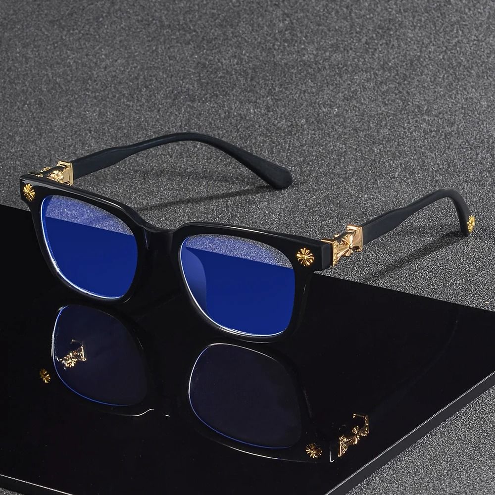Classic Square Anti Blue Light Glasses for Reading and Computer Use