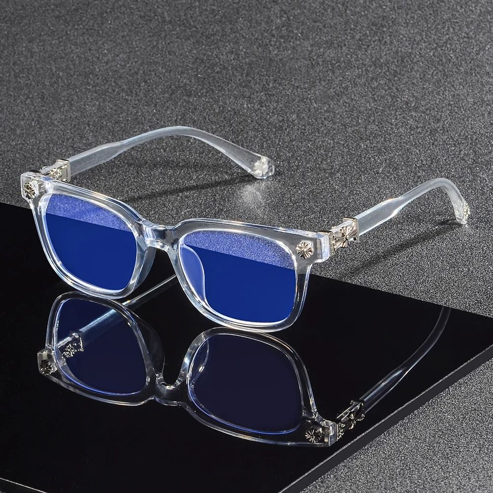 Classic Square Anti Blue Light Glasses for Reading and Computer Use