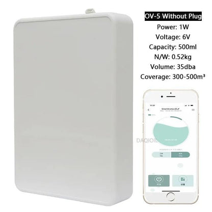 Smart Fragrance Diffuser 500ml Professional Waterless Essential Oil Air Freshener