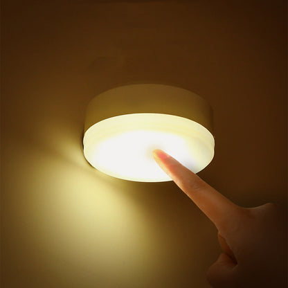 Small Battery Powered LED Lamp, 3 Mode Eye Protection Night Light for Bedside, Kitchen Cabinet, Wardrobe, Staircase