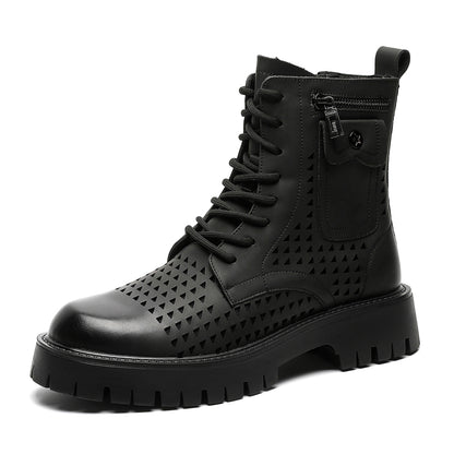 High Quality Mens Chelsea Boots, Luxury Leather, English Style, Thick Sole, Famous Casual Shoes