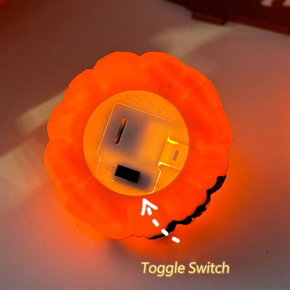 Pumpkin Lantern Candle Light Halloween Decoration